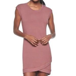 Athleta | Crisscross Sleeveless Mauve Dress XS